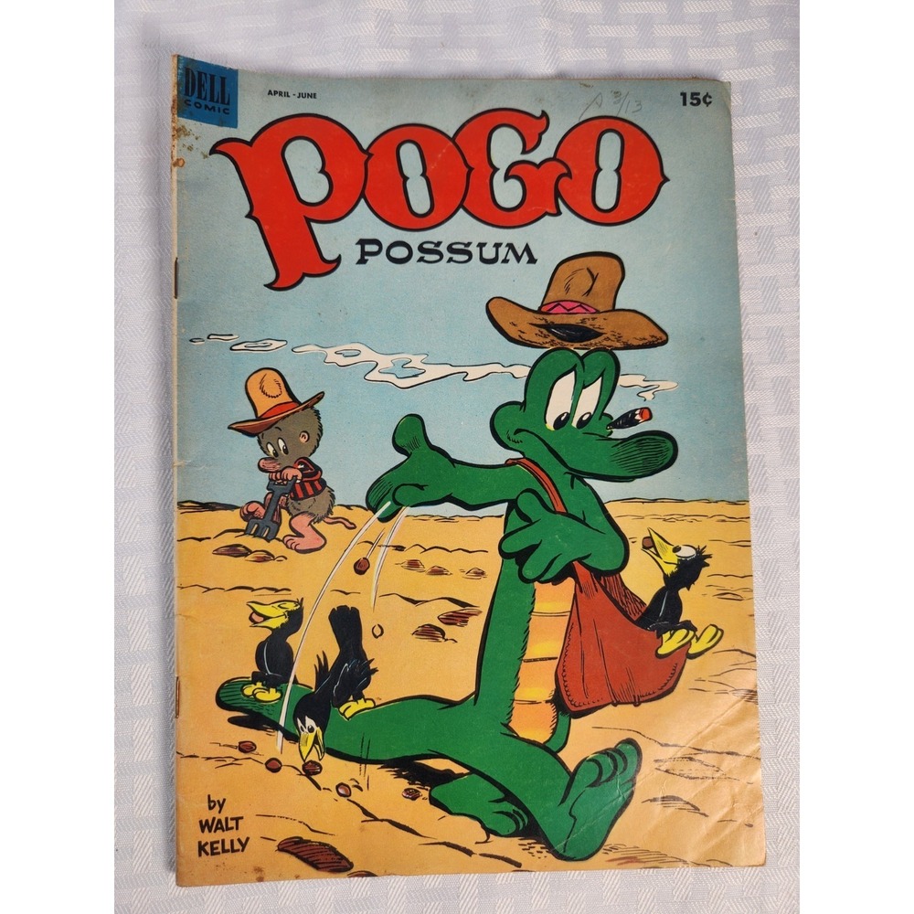 Pogo Possum #12 Apr-June 1953 Walt Kelly Cover, Art & Story Albert Churchy